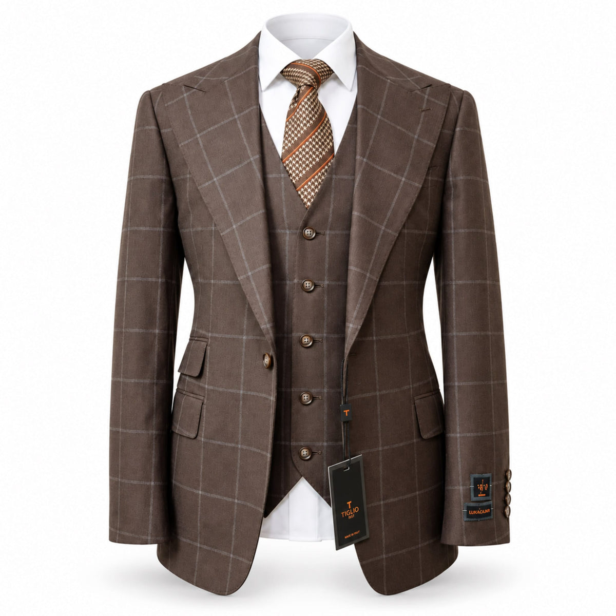 TIGLIO U S M Tiglio ANTIBES Designer Three-Piece Suit