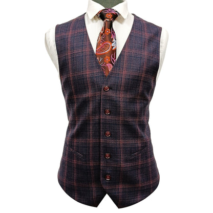 TIGLIO U SM PROFILO VESTED SUIT BY TIGLIO