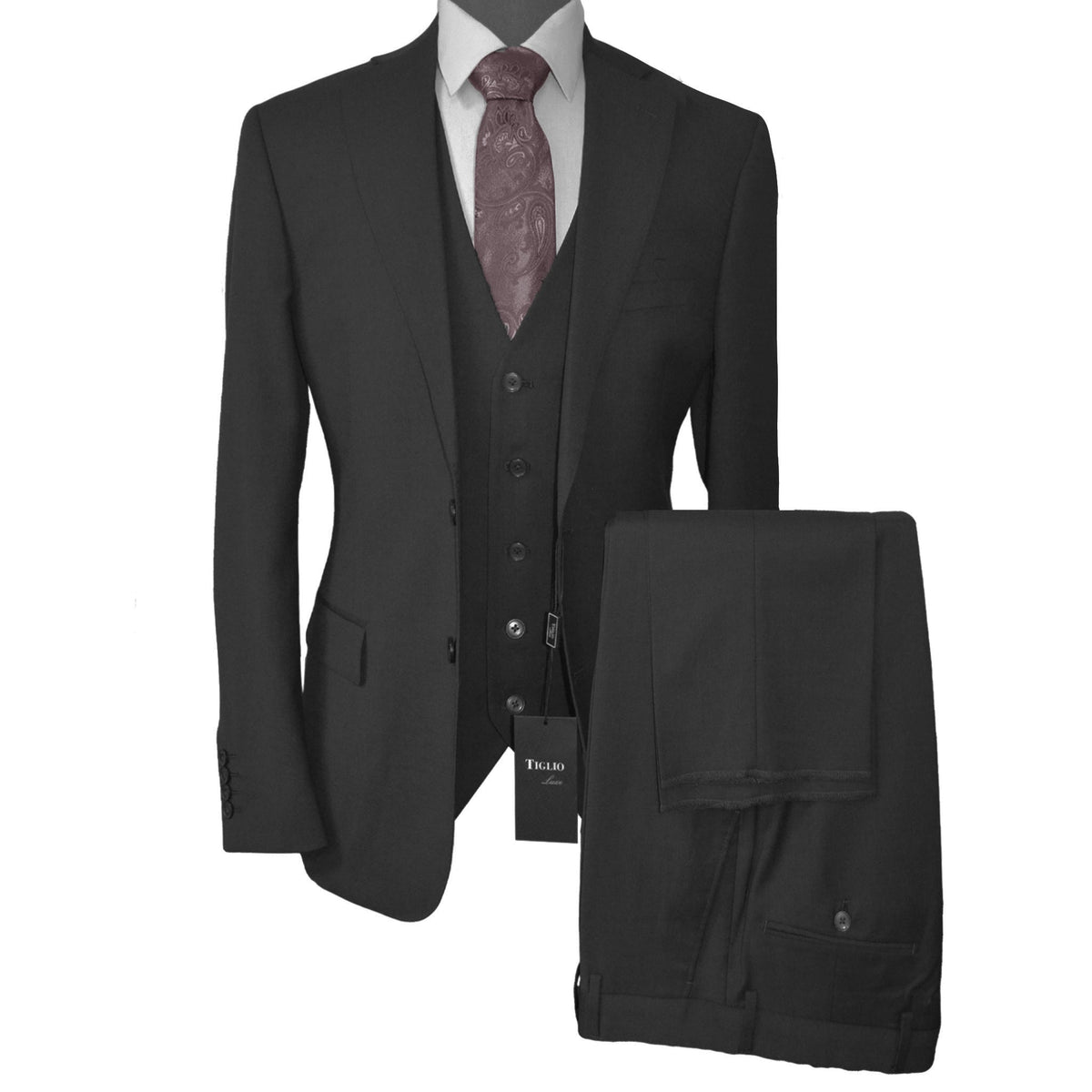 TIGLIO U SM TIGLIO/DOLCETTO SUIT/BLACK