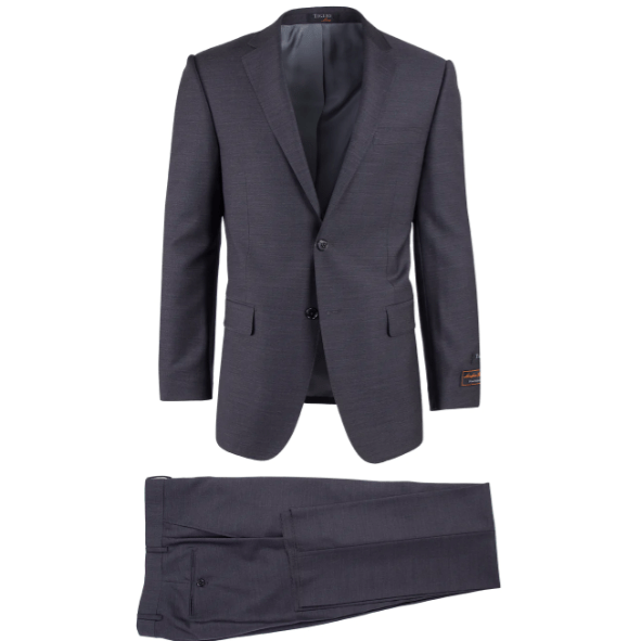 TIGLIO U SM CHARC 1010 / 38 SHORT TIGLIO LUXE / NOVELLO MODERN FIT SUIT