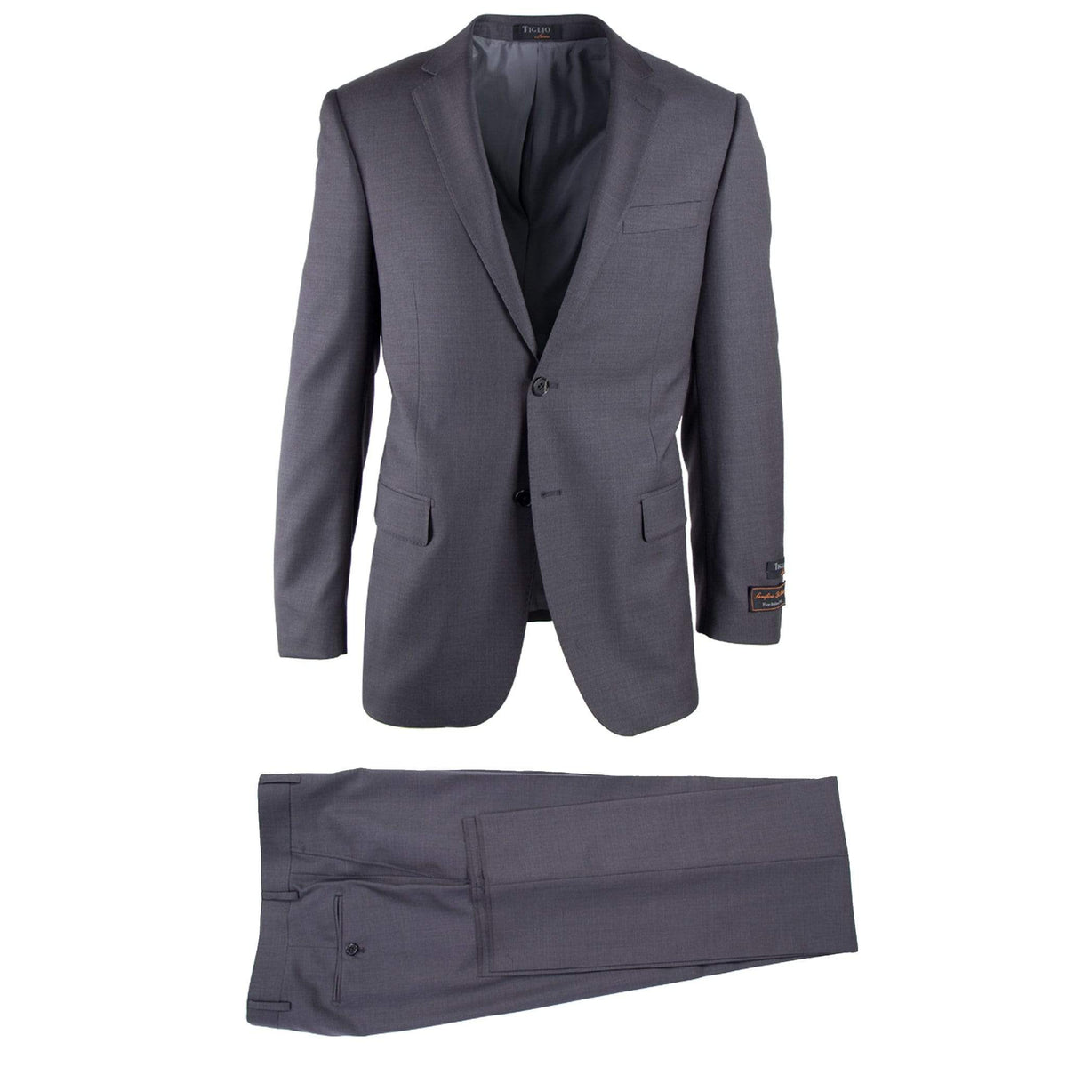 TIGLIO U SM GRAY 1008 / 38 SHORT TIGLIO LUXE / NOVELLO MODERN FIT SUIT