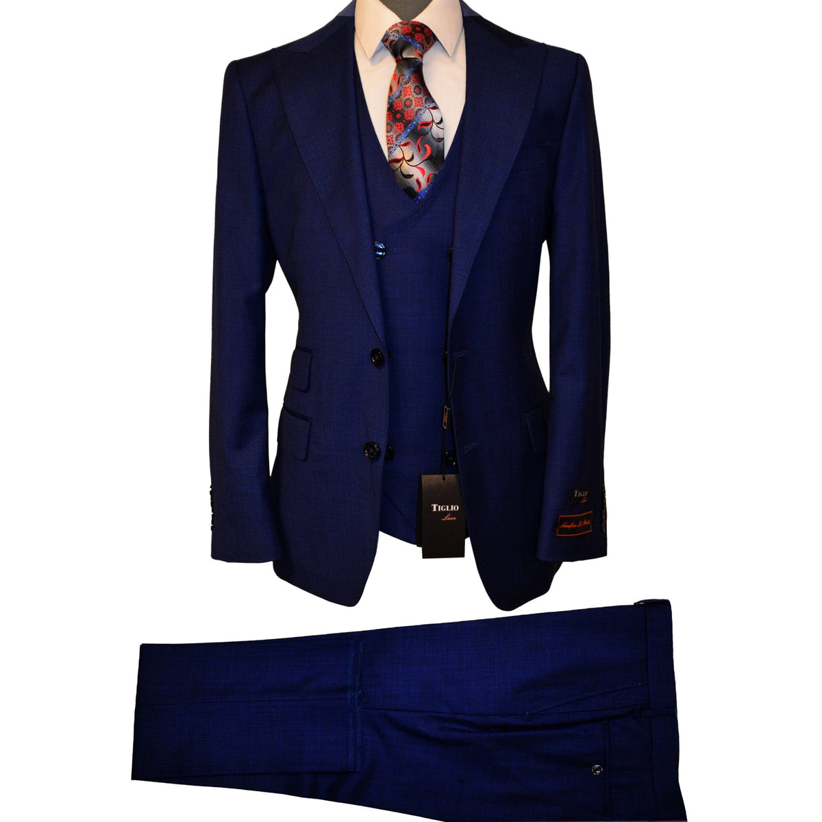 TIGLIO U SM TIGLIO LUXE / PROSECCO VESTED MODERN FIT SUIT