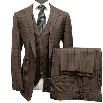 TIGLIO U SM TL9168 / 40 REG TIGLIO PORTOFINO SUIT/ WIDE LEGS