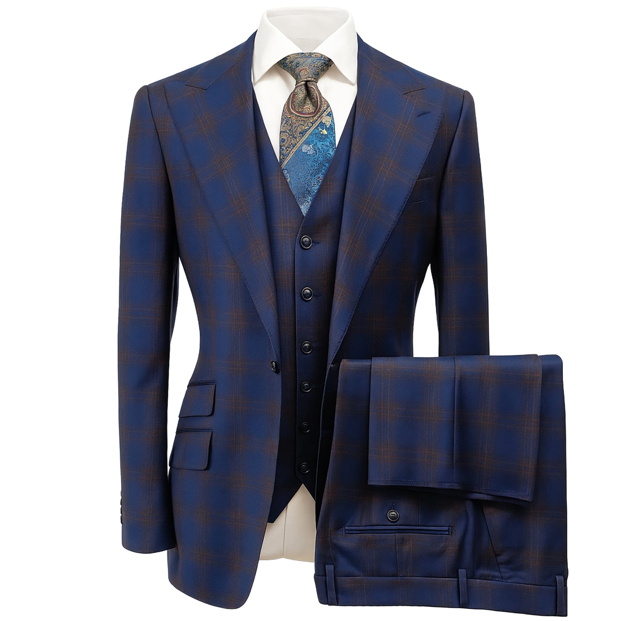 TIGLIO U SM TL8302 / 40 REG TIGLIO PORTOFINO SUIT/ WIDE LEGS