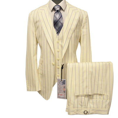 TIGLIO U SM TL8098 / 40R Tiglio Portofino Traditional 3-Piece Suit