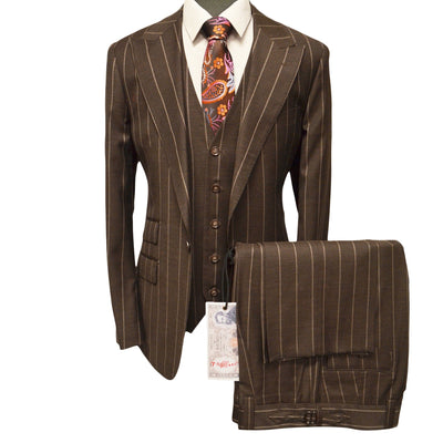 TIGLIO U SM TL8101 / 40 REG TIGLIO ROSSO PORTOFINO SUIT/ WIDE LEGS