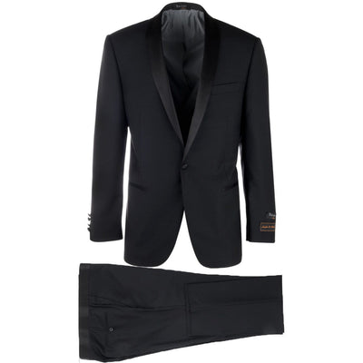 TIGLIO XTUM BLACK 1001 / 38 SHORT TIGLIO LUXE / BECKHAM MODERN FIT TUXEDO