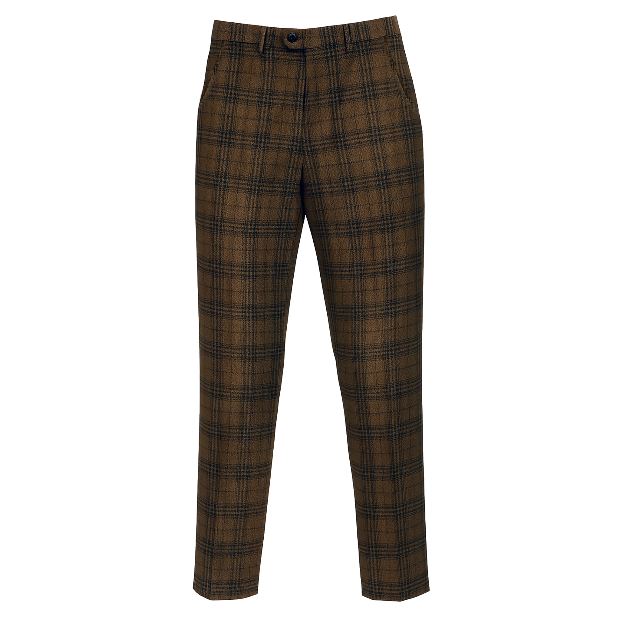 Tom 3Pcs Suit by Rossiman-Check Pattern