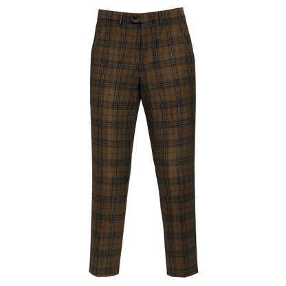 Tom 3Pcs Suit by Rossiman-Check Pattern
