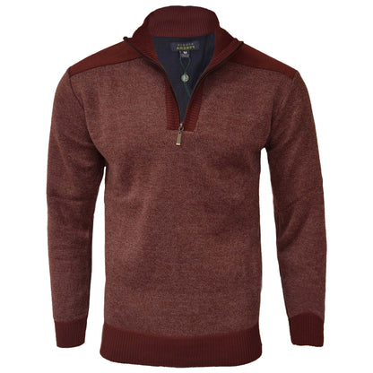 VITAL FASHION GROUP K S RED / MED STUDIO FERRERA HALF ZIP SWEATER/Sf1830