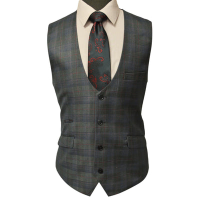 vital fashion group u s studio ferera vested suit/suit-30