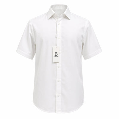 ZANJAN INC DBA BASSIRI O F S Bassiri Men’s Linen Short Sleeve Shirt & Tailored Shorts Set – Hand Finish Collection/S-1043