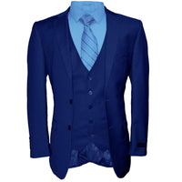 AMATZIA BGD LLC U SM IDEAL VESTED MODERN FIT SUIT/Rh15