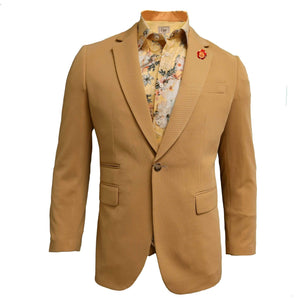 B.S.D TRADING COMPANY J CS TAN / MED T.R PREMIUM SPORT COAT/Trb-700