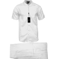 B.S.D TRADING COMPANY S ST WHITE / SM ROSSO MILANO 2PCS SET/Rmstp-226