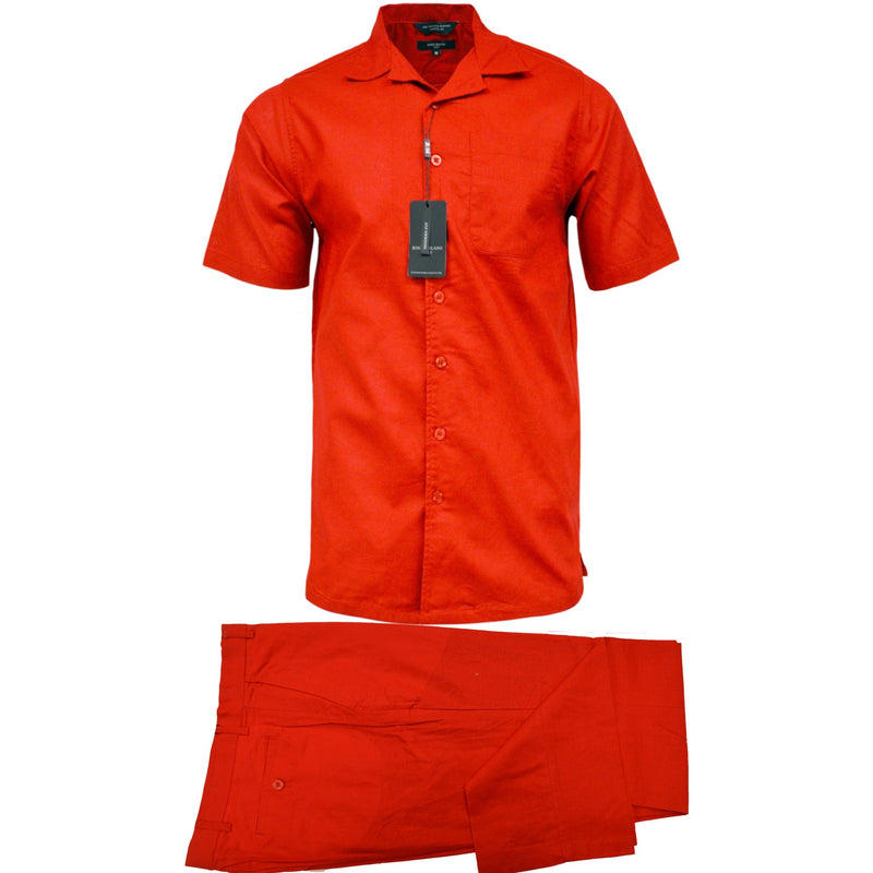 B.S.D TRADING COMPANY S ST RED / SM ROSSO MILANO 2PCS SET/Rmstp-226