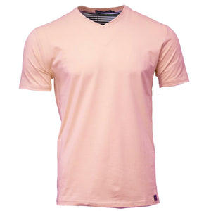 B.S.D TRADING COMPANY T PS PINK / MED TAILORED RECREATION V-NECK/Vince-30