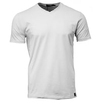 B.S.D TRADING COMPANY T PS WHITE / MED TAILORED RECREATION V-NECK/Vince-30