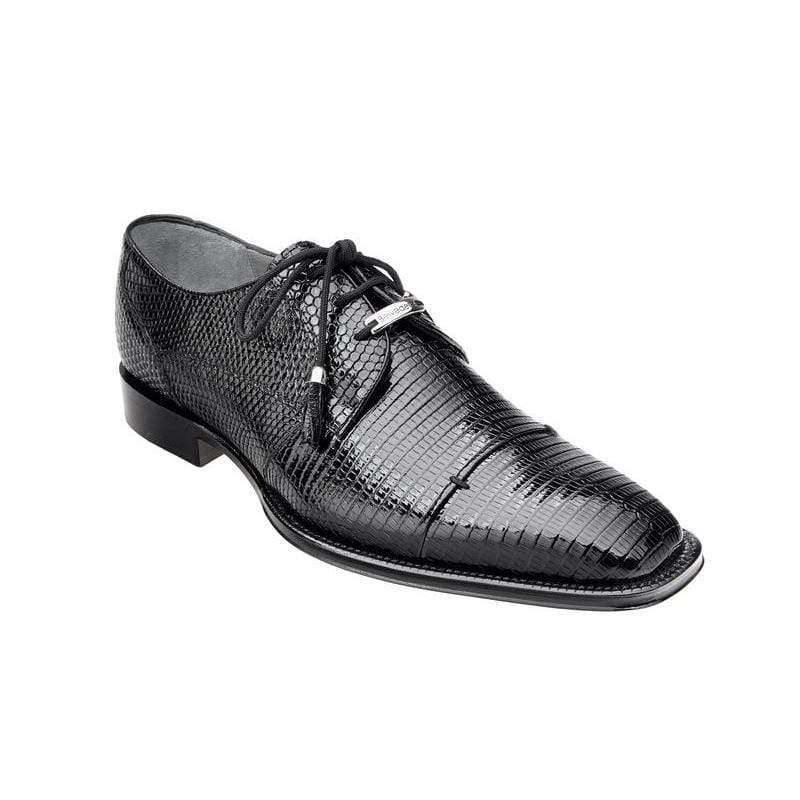 BELVEDERE EXOTIC SHOES KARMELO BLACK BY BELVEDERE