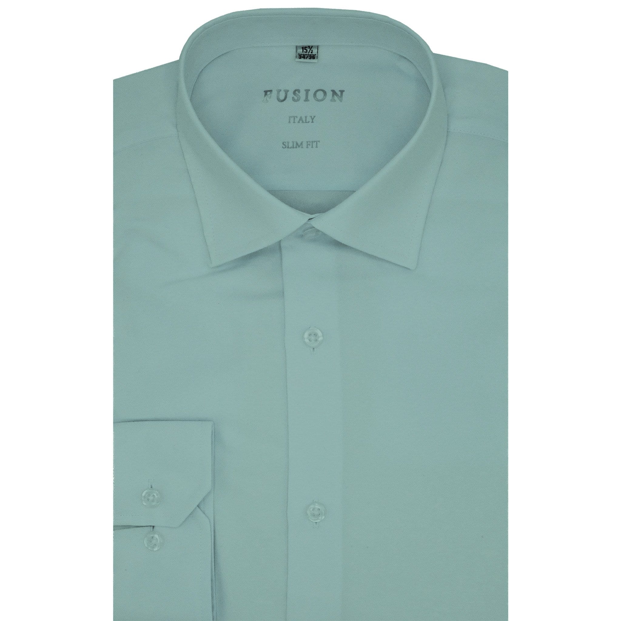 BERLIONI, INC S C AQUA / 15.5 Basic shirt 32/33