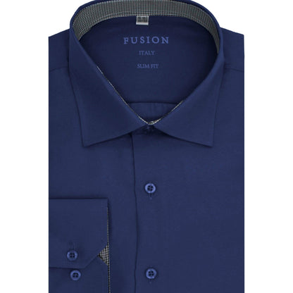 BERLIONI, INC S C NAVY / 15.5 Basic shirt 32/33