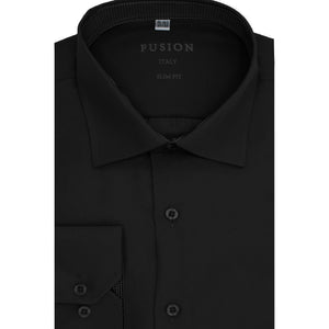 BERLIONI, INC S C BLACK / 15.5 Basic shirt 34/35