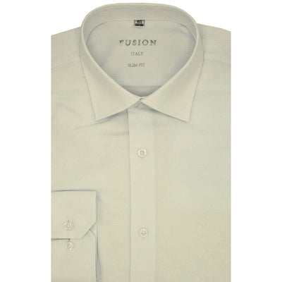 BERLIONI, INC S C IVORY / 15.5 Basic shirt 34/35