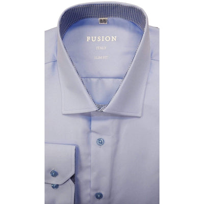 BERLIONI, INC S C LT.BLUE / 15.5 Basic shirt 34/35