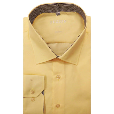 BERLIONI, INC S C BANANA / 15.5 Basic shirt 34/35