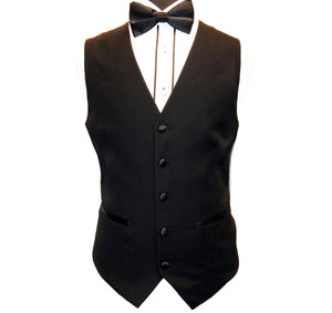 BRAVEMAN SUITING COMPANY XTUS BLACK SLIM FIT TUXEDO/Tx500 3pc