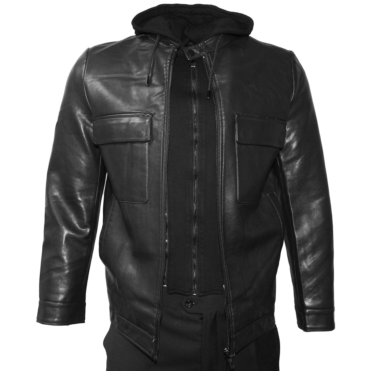 DE NIKO J CF BLACK / LARG DE-NIKO BOMBER JACKET/Mp-2204