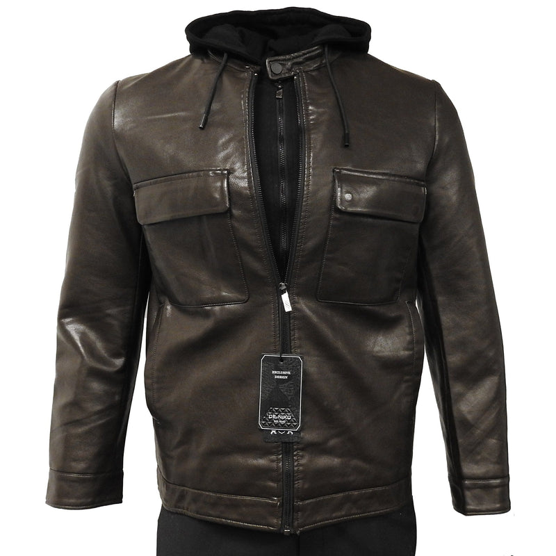 DE NIKO J CF BROWN / LARG DE-NIKO BOMBER JACKET/Mp-2204