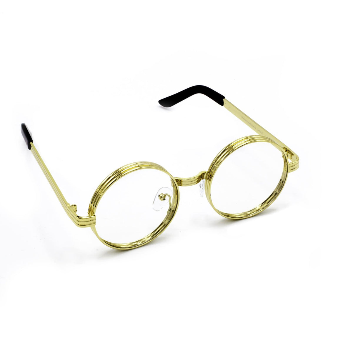 GLASSES SUNGLASSES GOLD MILANO CLEAR GLASSES