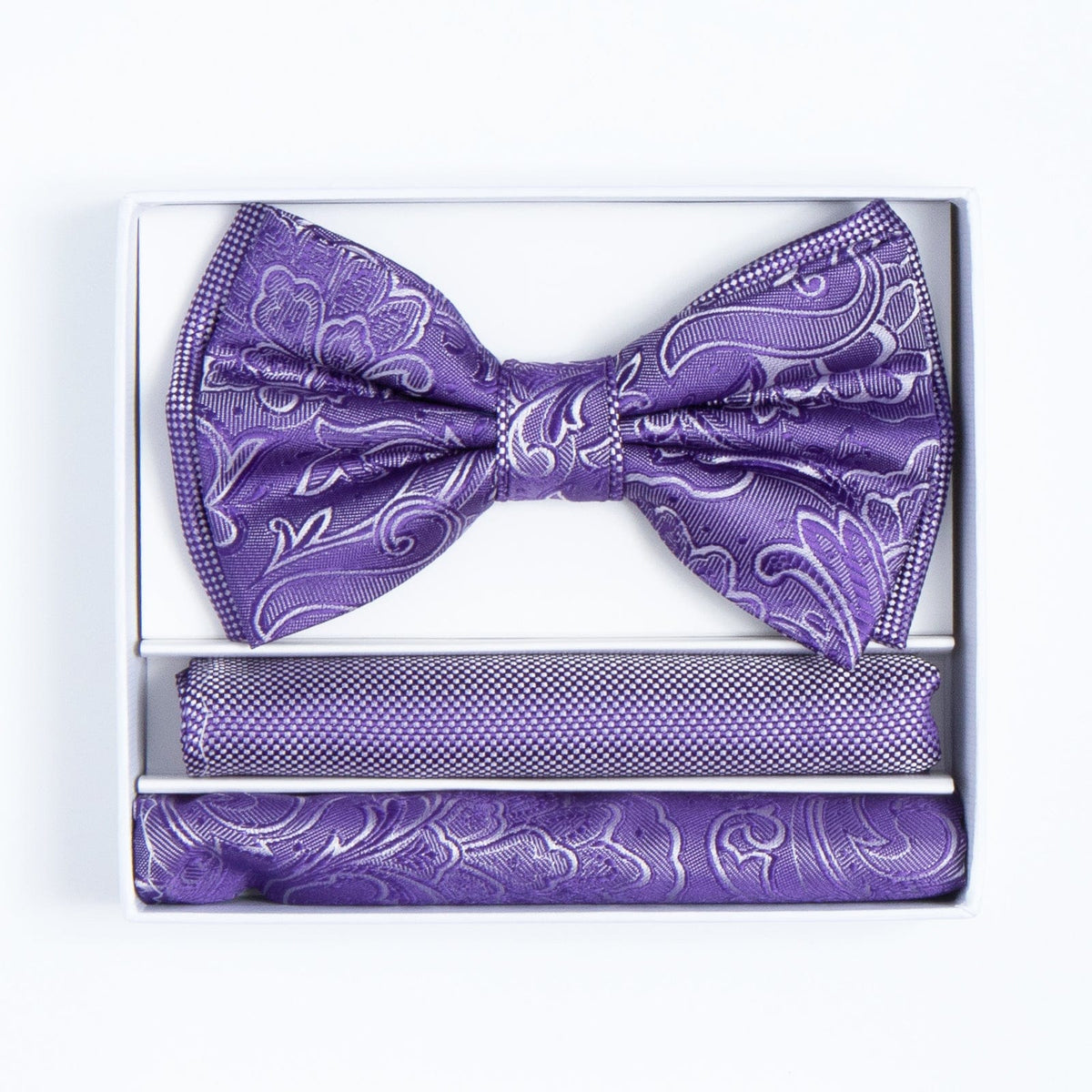 GR CLOTHING GRP DBA ROSSI BT PURPLE ROSSI MAN BOWTIE