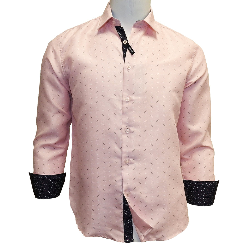 KNY MENSWEAR, INC. S AL PINK / MED Ml2234