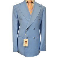 MARENZIO GROUP, INC. J CS SKY / LARG C-COUTURE DOUBLE BREASTED JACKET/J-5877