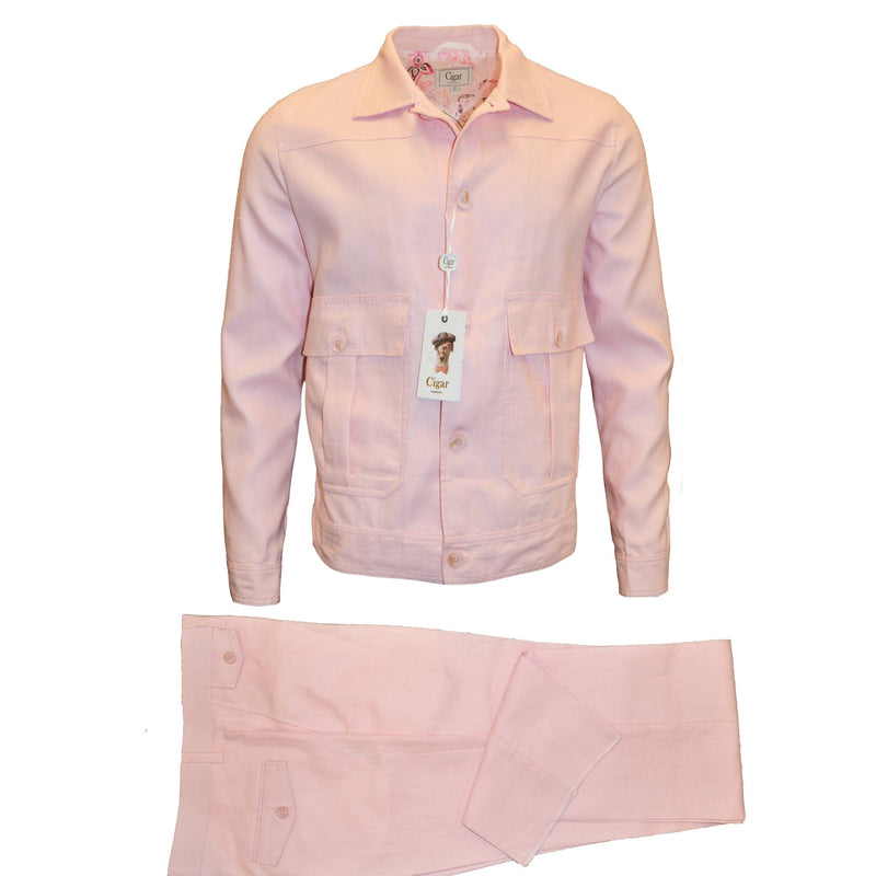 MARENZIO GROUP, INC. O FL PINK / MED COUTURE WALKING SUIT/Cjp-555