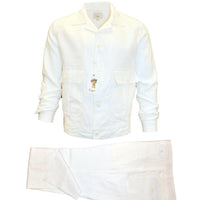 MARENZIO GROUP, INC. O FL WHITE / MED COUTURE WALKING SUIT/Cjp-555