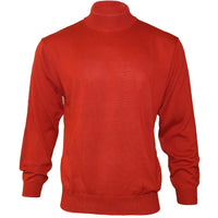 MERC USA, INC INSEARCH T PL 30-RED / MED INSERCH COTTON BLEND MOCK NECK SWEATER/4308