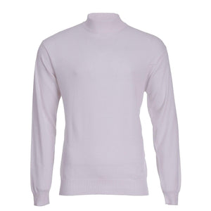MERC USA, INC INSEARCH T PL 02-WHITE / MED INSERCH COTTON BLEND MOCK NECK SWEATER/4308