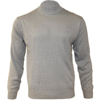 MERC USA, INC INSEARCH T PL 33-GRAY / MED INSERCH COTTON BLEND MOCK NECK SWEATER/4308