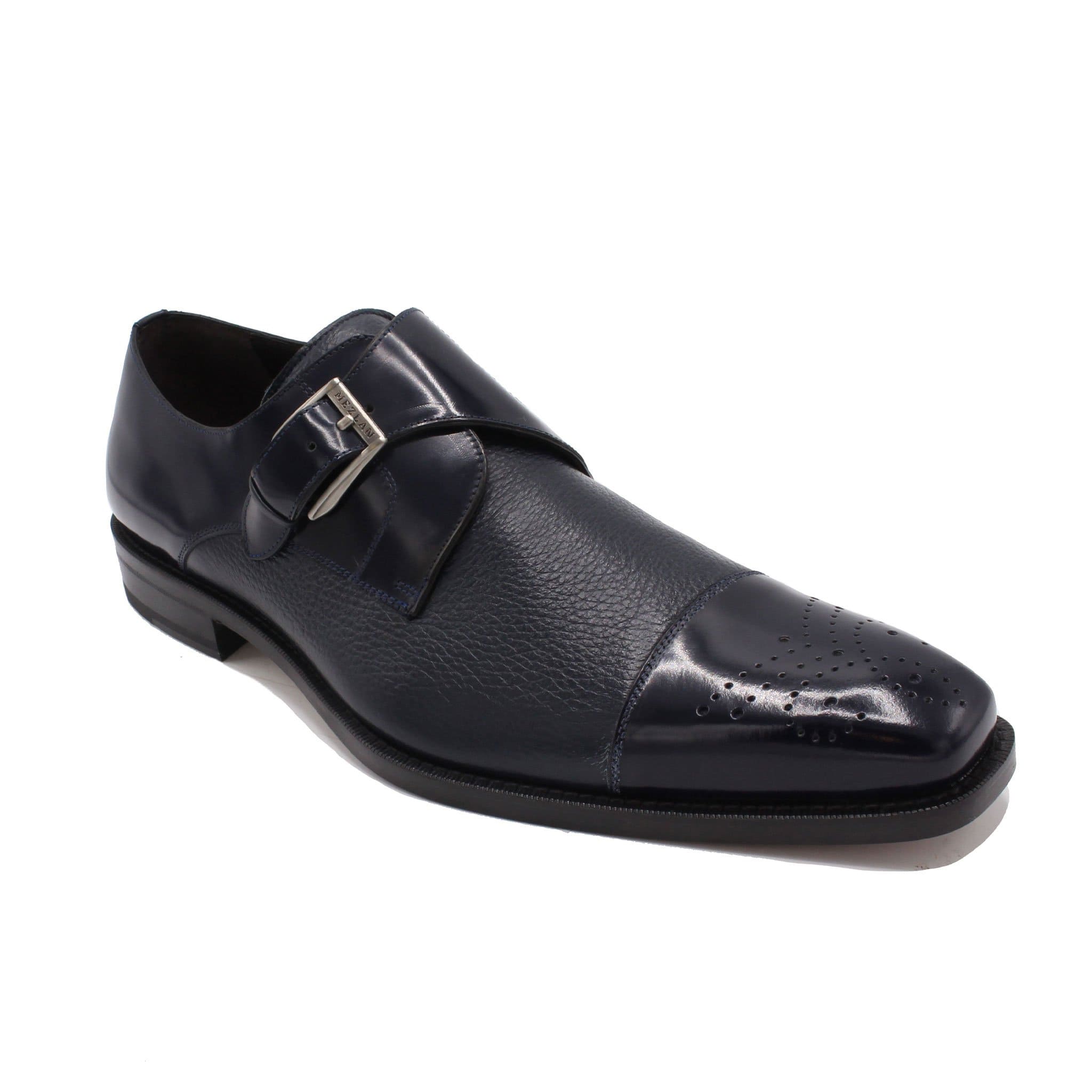 MEZLAN F T BLUE / 10.0 PHOENIX By Mezlan  Deerskin/ 16505