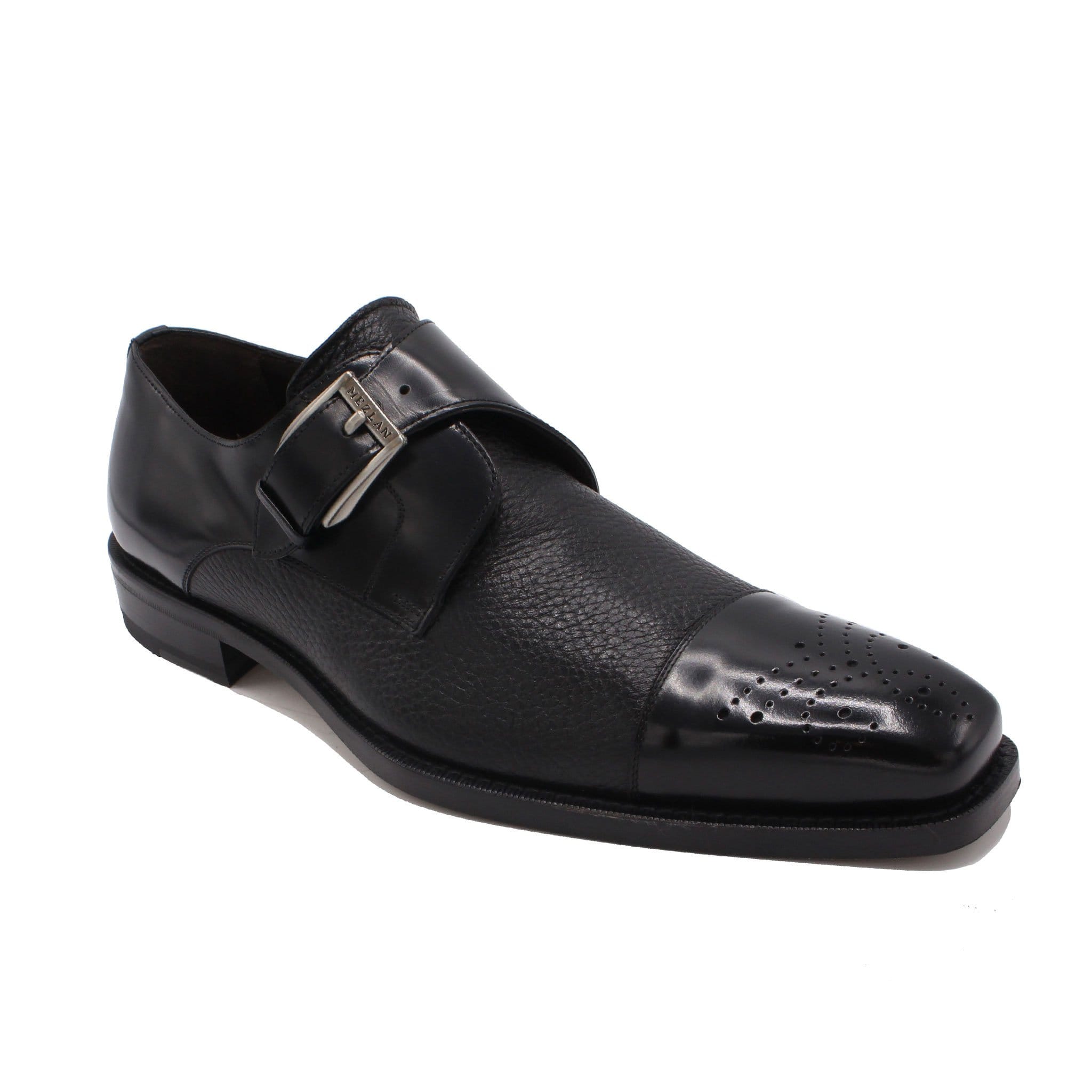 MEZLAN F T BLACK / 9.0 PHOENIX By Mezlan  Deerskin/ 16505
