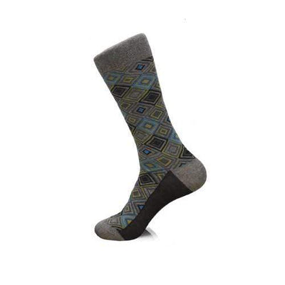 MilanoMensWear AS SO2021 LT.CHARC NOVELTY SOCKS