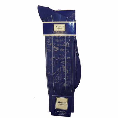 MilanoMensWear A S BLUE SHEER SOCKS