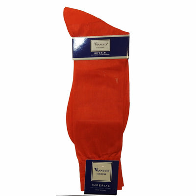 MilanoMensWear AS RED SHEER SOCKS