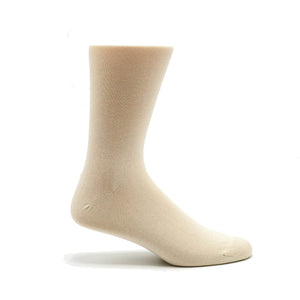 SOCKS AS VANNUCCI SOLID IVORY