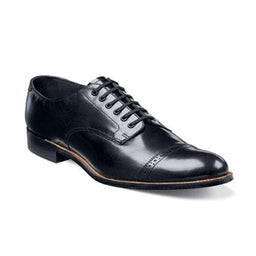 STACY ADAMS SHOE COMPANY F T BLACK / 8.5 MADISON CAP TOE OXFORD /00012