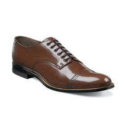 STACY ADAMS SHOE COMPANY F T BLACK / 8.5 MADISON CAP TOE OXFORD /00012