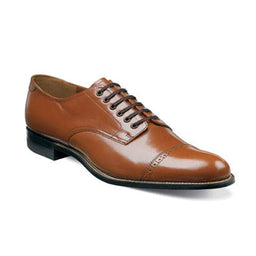 STACY ADAMS SHOE COMPANY F T BLACK / 8.5 MADISON CAP TOE OXFORD /00012